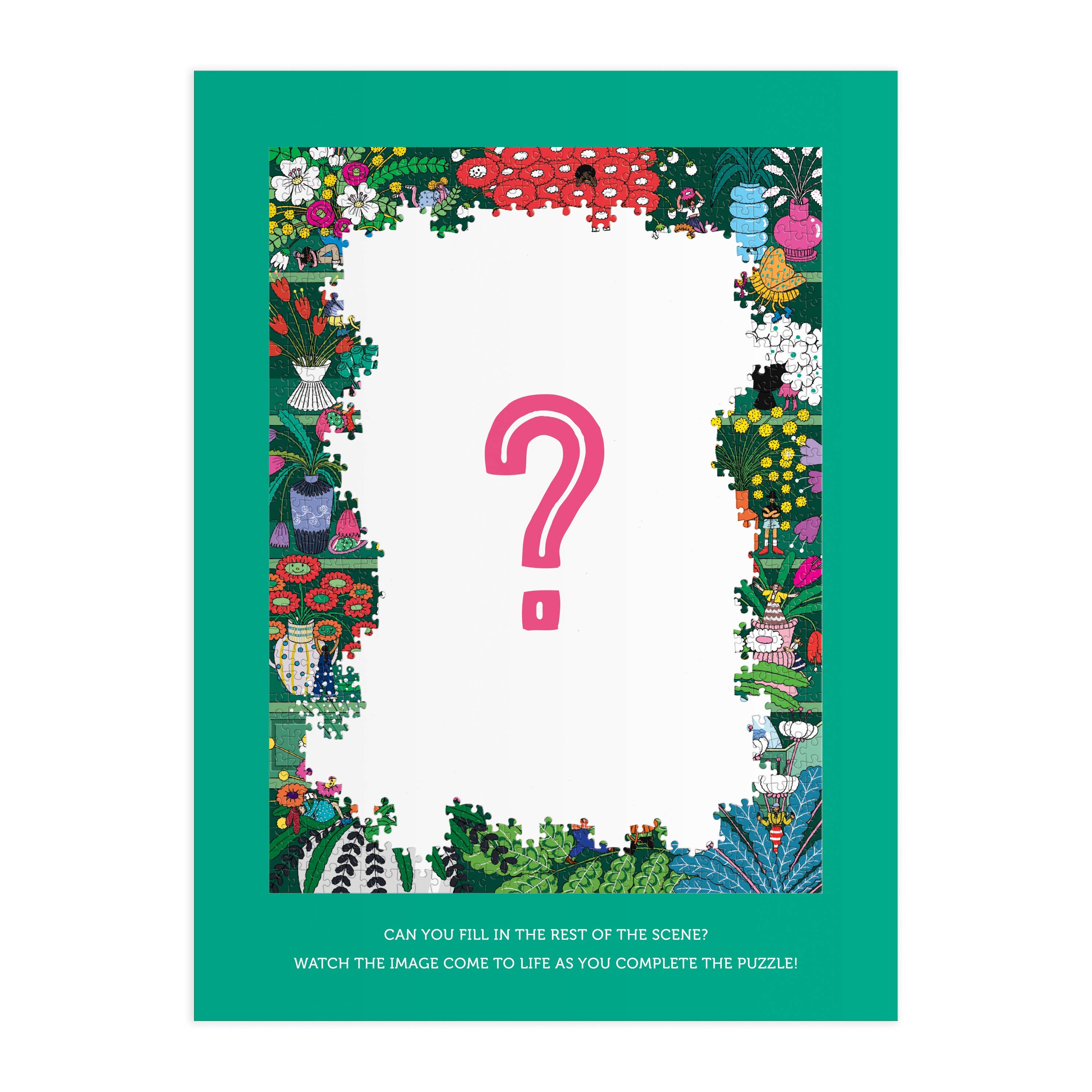 Shelf Life 1000 Piece Botanical Surprise Puzzle - DIGS