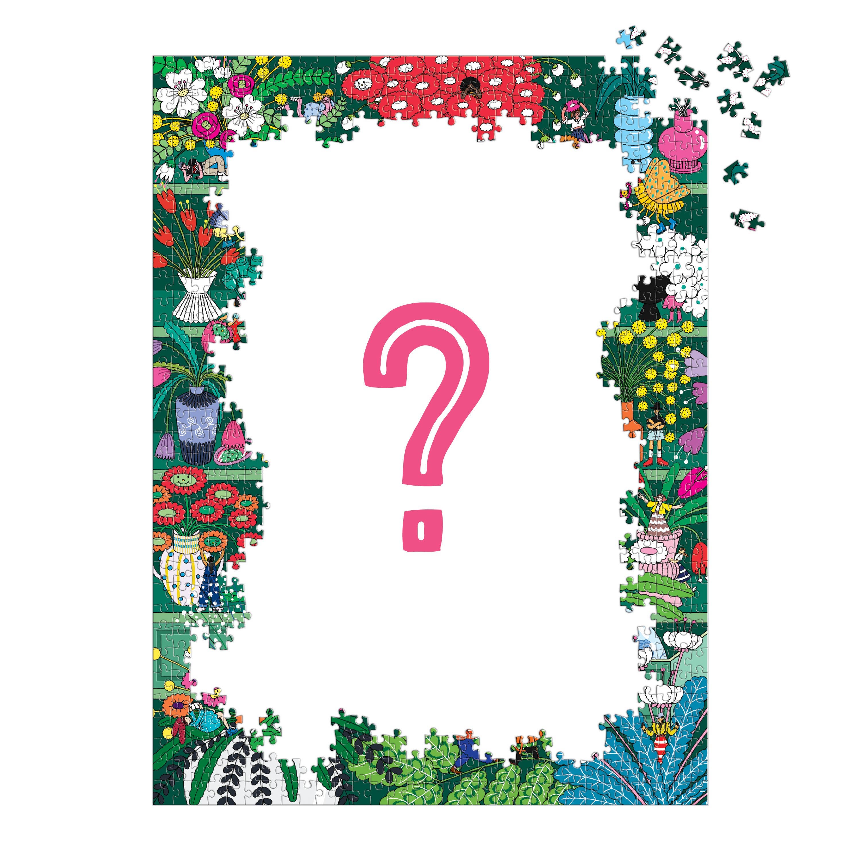Shelf Life 1000 Piece Botanical Surprise Puzzle - DIGS