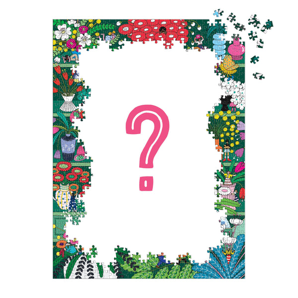 Shelf Life 1000 Piece Botanical Surprise Puzzle - DIGS