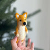 Shiba - Inu Dog Finger Puppet - DIGS