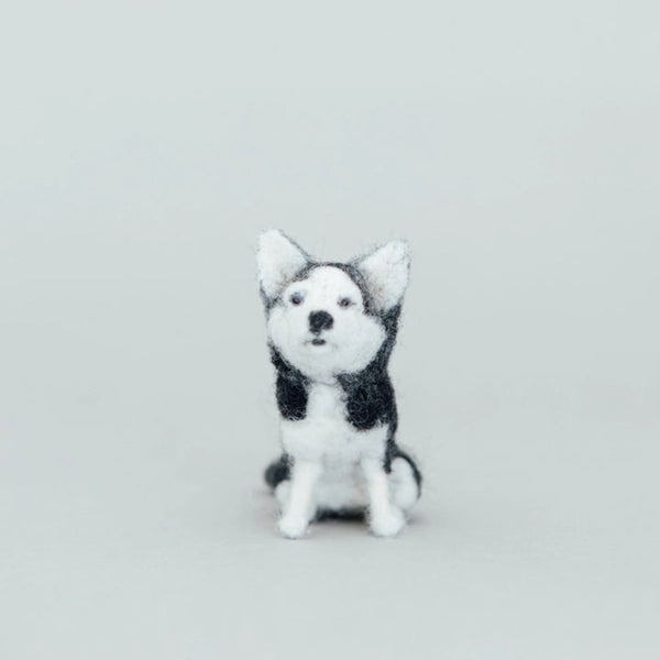 Siberian Husky Needle-Felting Kit - DIGS
