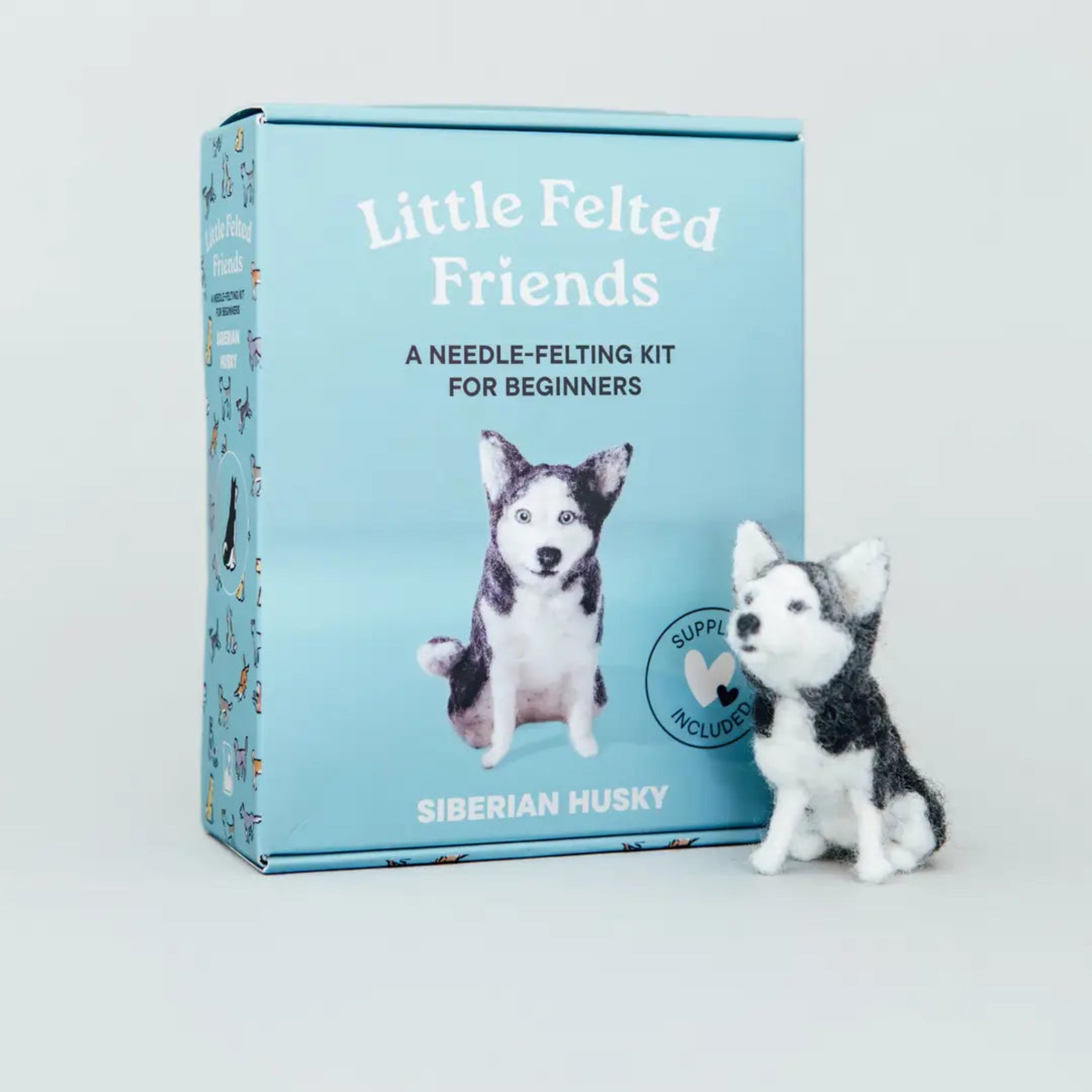 Siberian Husky Needle-Felting Kit - DIGS