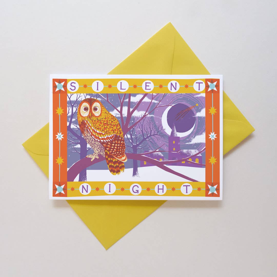 Silent Night Greeting Card - DIGS