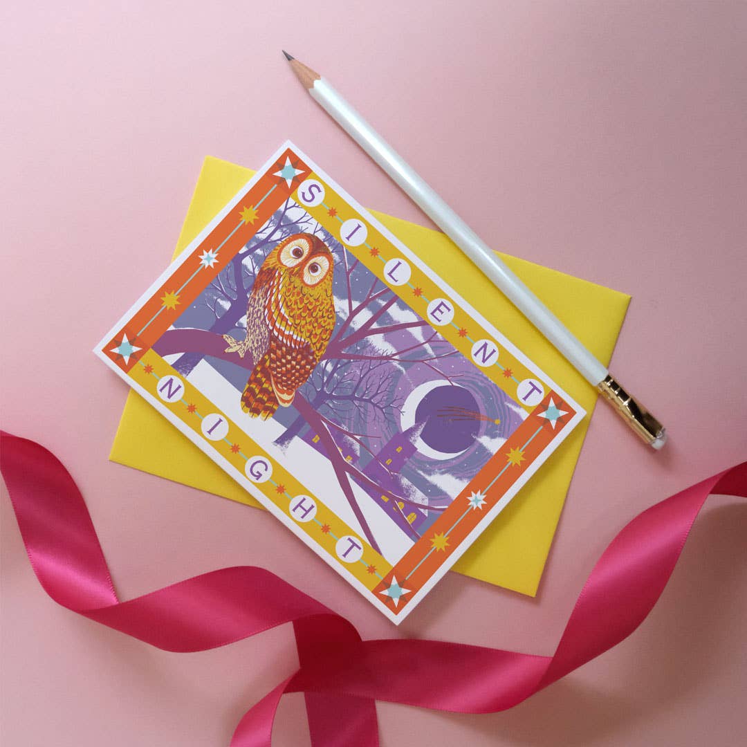 Silent Night Greeting Card - DIGS