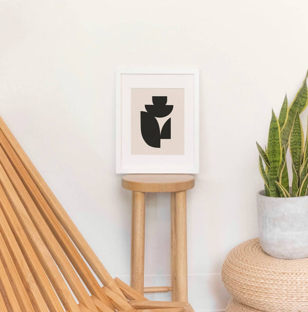 Silhouette No. 1 Art Print - DIGS