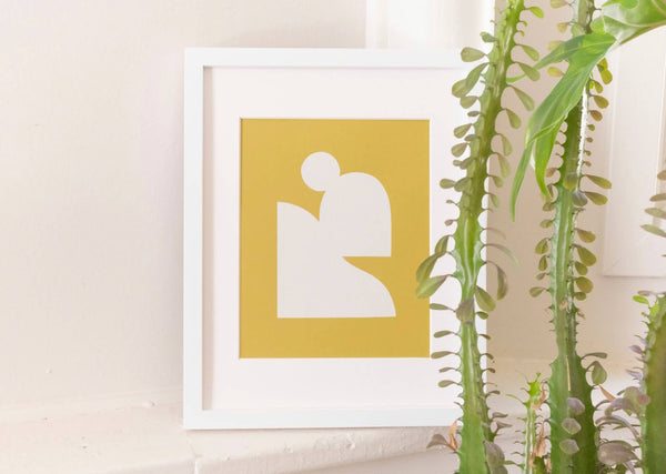 Silhouette No. 4 Art Print - DIGS