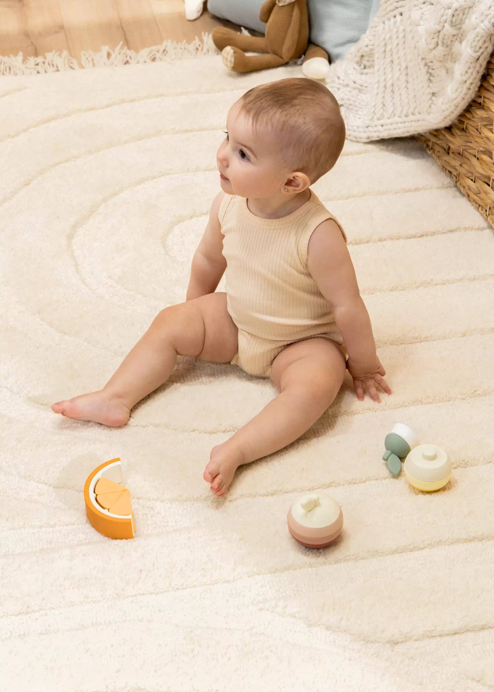 Silicone Stackable Fruits Set of 3 - DIGS