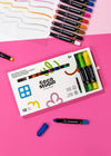 Silky Window Crayons - 12 colors - DIGS