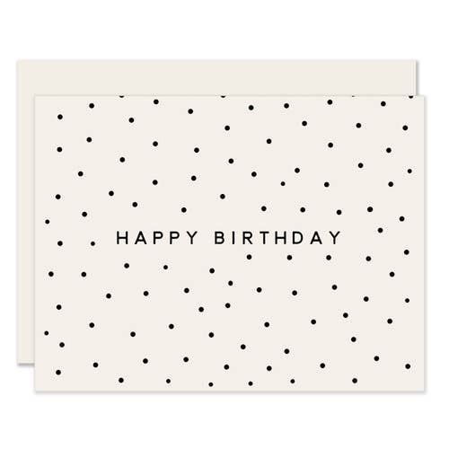 Simple Dots Birthday Card - DIGS