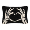 Skeleton Hand Heart Hook Pillow - DIGS