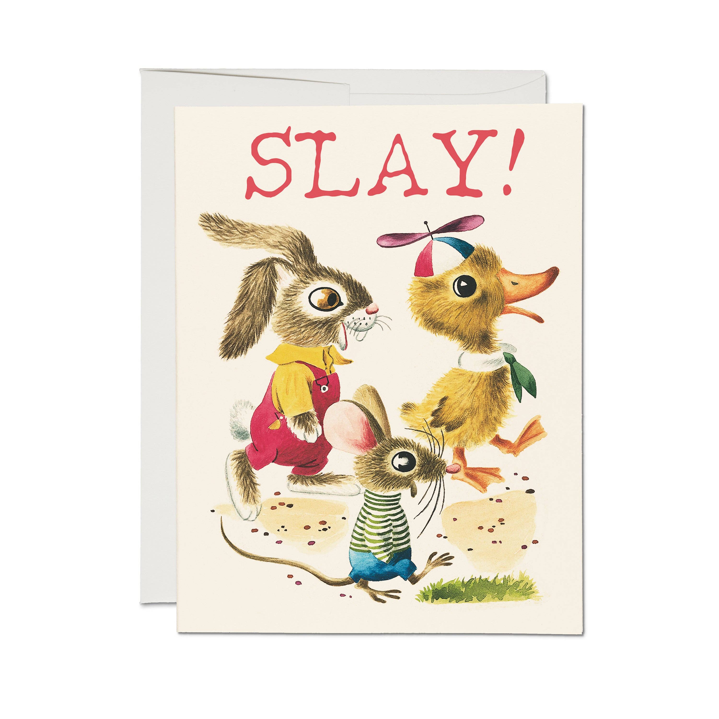 Slay Buddies Greeting Card - DIGS
