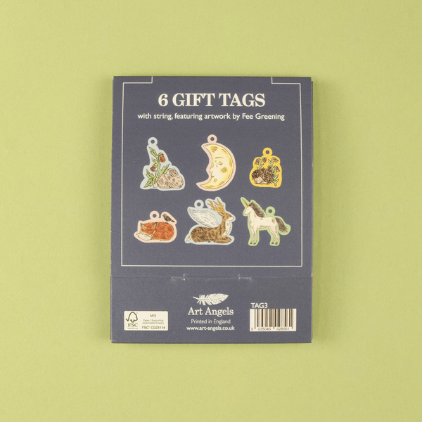 Sleeping Woodland Gift Tags - DIGS