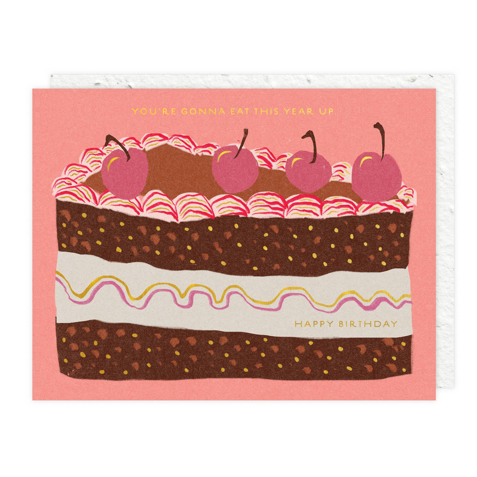 Slice of Cake Birthday Card - DIGS