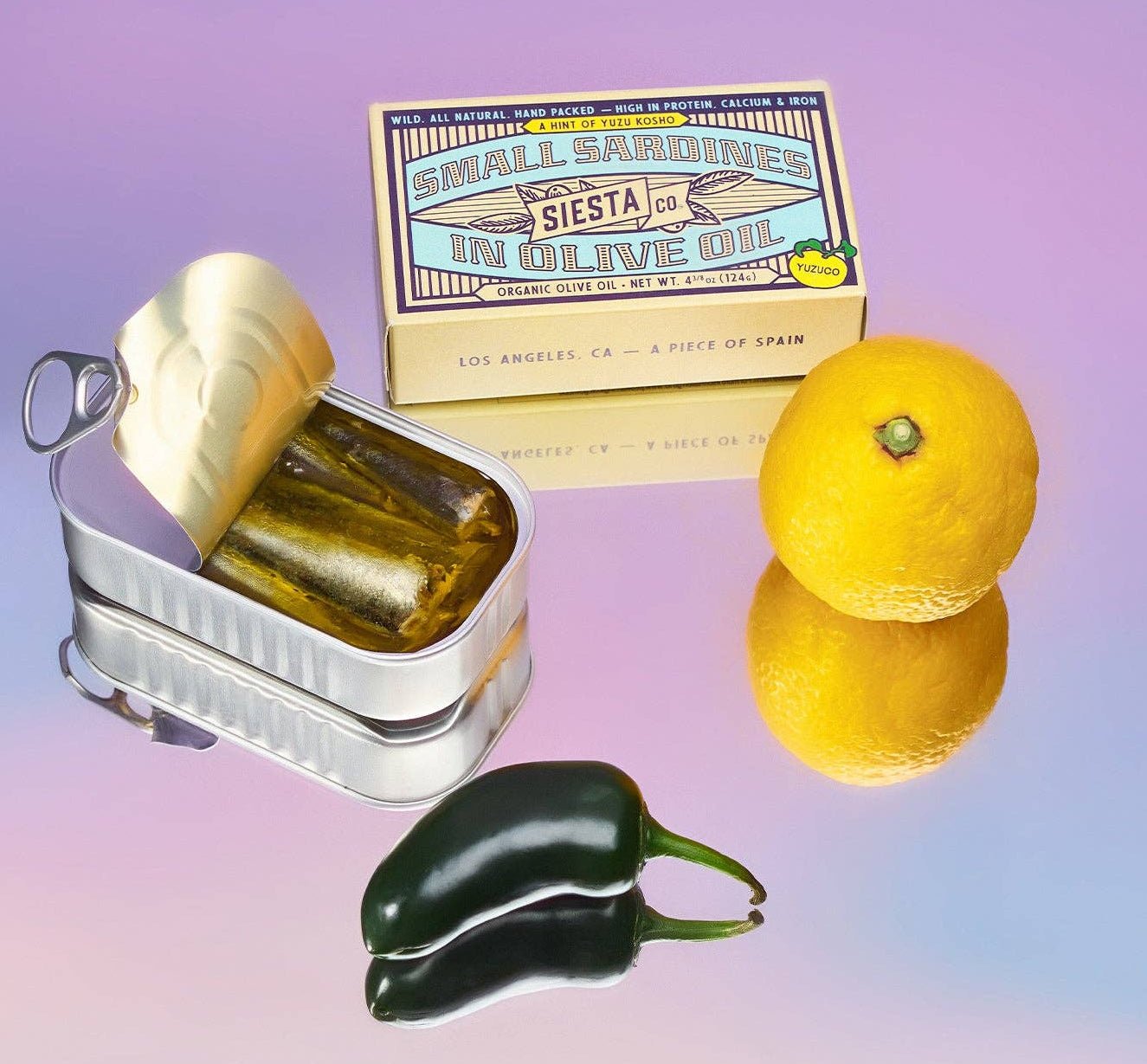 Small Sardines in Yuzu Koshō EVOO - DIGS