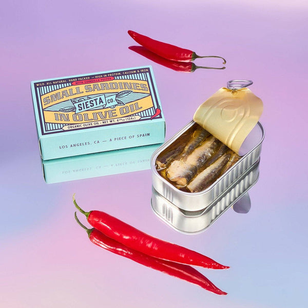 Small Sardines with Guindilla Pepper EVOO - DIGS