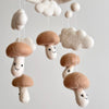Smiley Mushroom Baby Mobile - DIGS