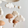 Smiley Mushroom Baby Mobile - DIGS