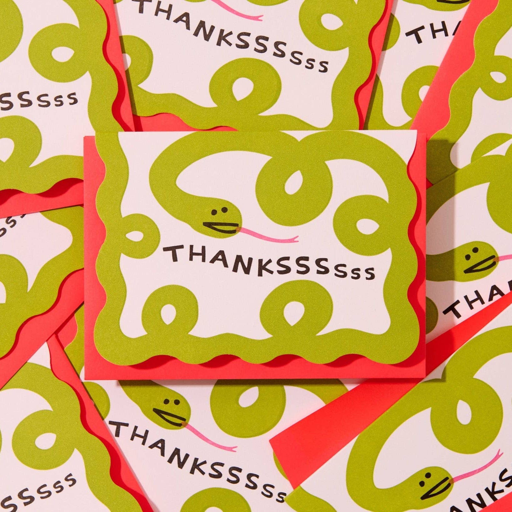 Snake Thank You Card Set - DIGS