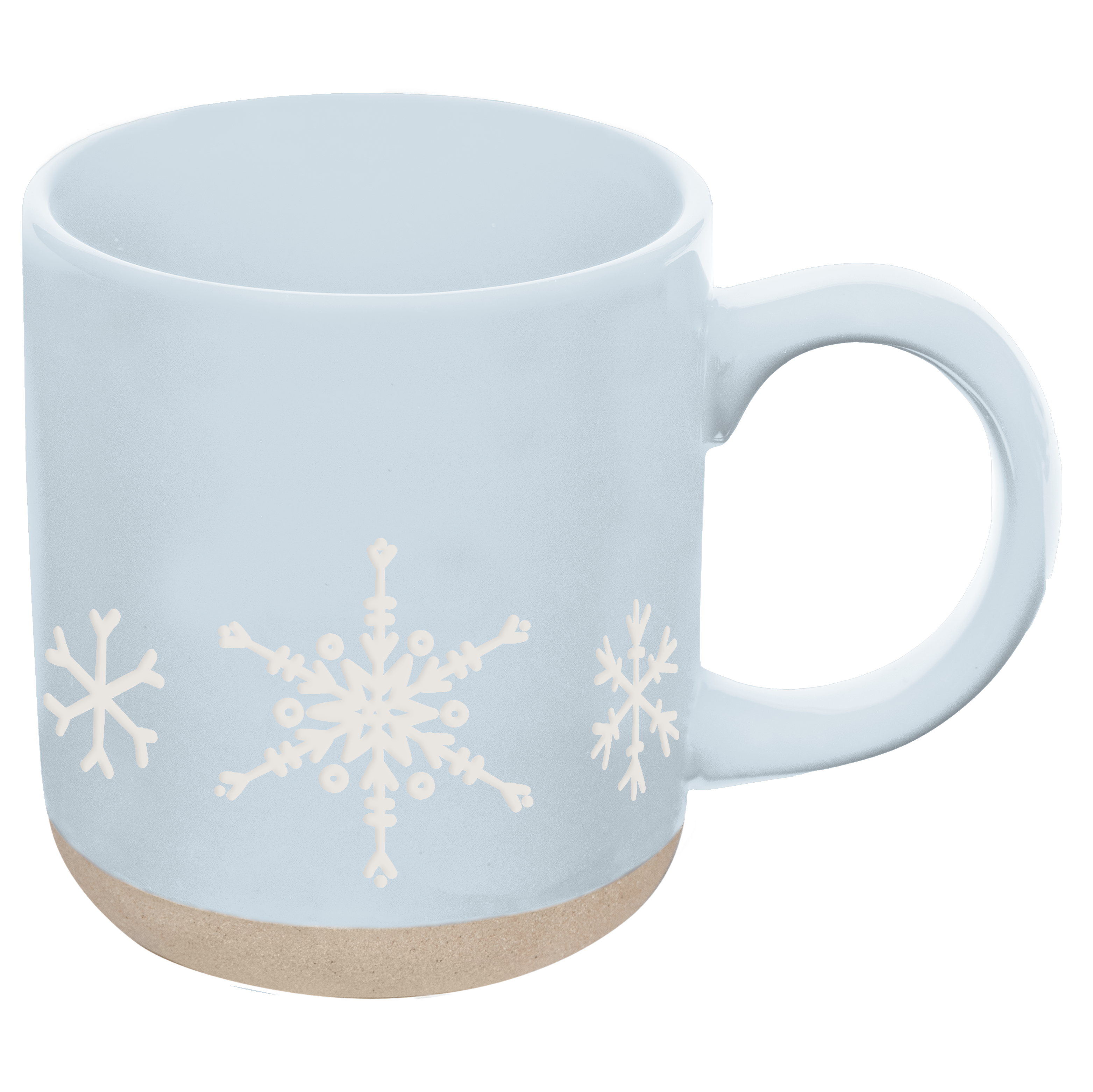 Snowflakes Stoneware Mug - DIGS