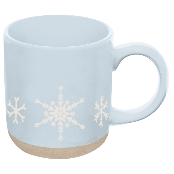 Snowflakes Stoneware Mug - DIGS