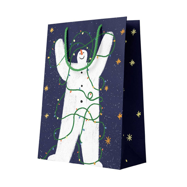Snowman Christmas Gift Bag - DIGS