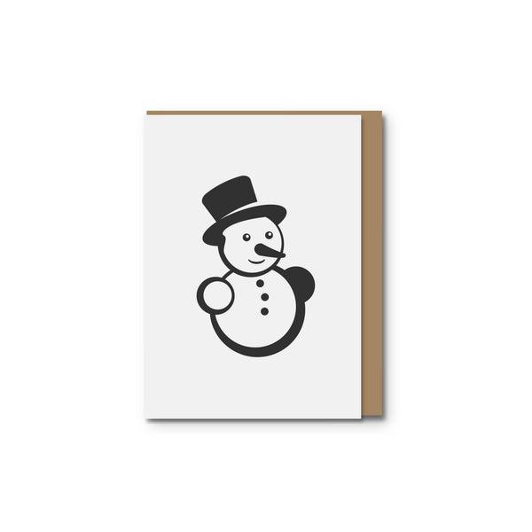Snowman Mini Card - DIGS
