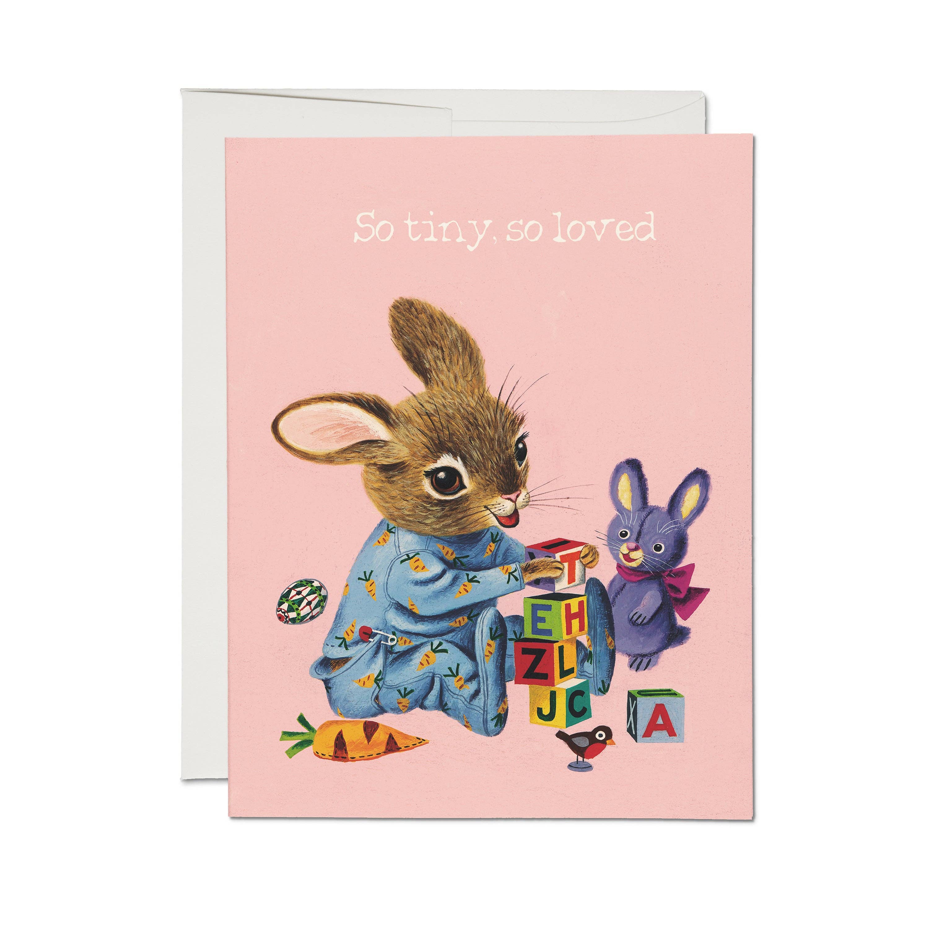 So Tiny, So Loved Baby Card - DIGS