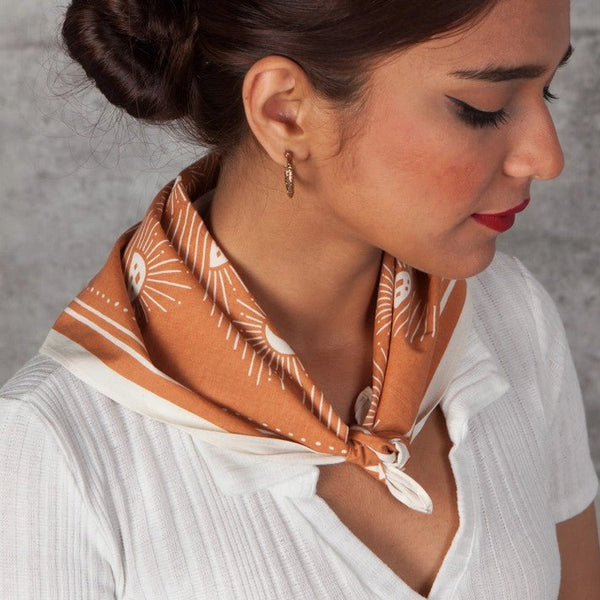 Soleil Recycled Cotton Bandana - DIGS