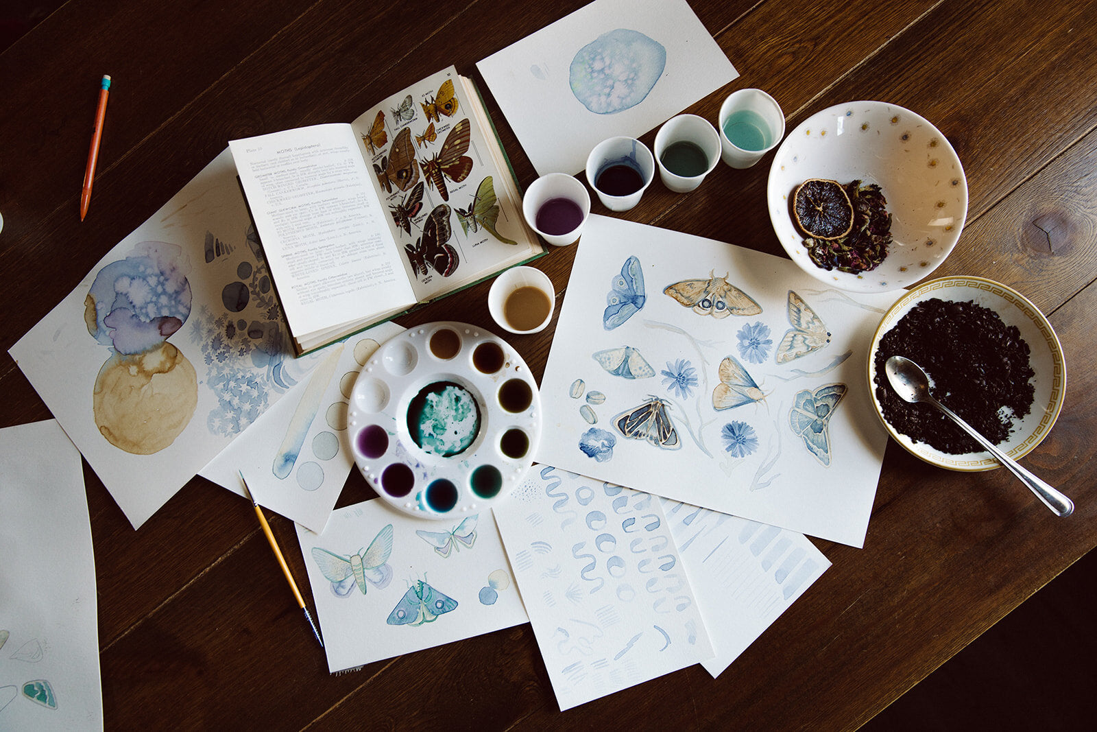 Paint with Coffee + Tea Art Kit