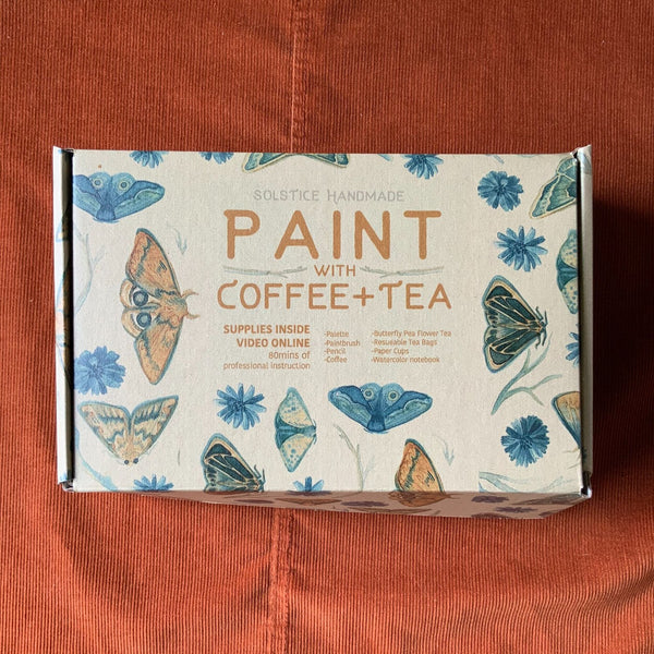 Paint with Coffee + Tea Art Kit