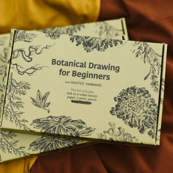Botanical Drawing Art Kit