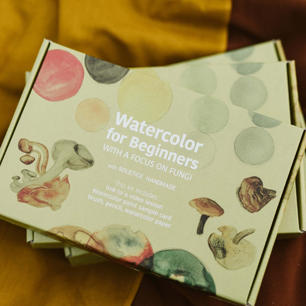 Focus on Fungi Watercolor Art Kit
