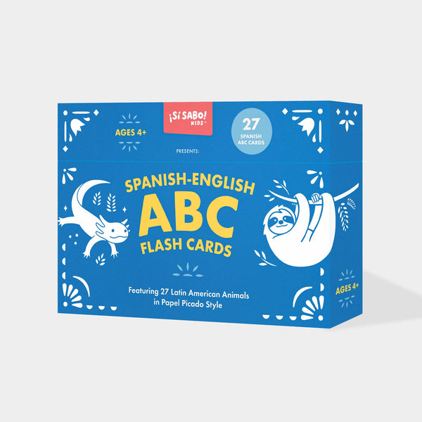 Spanish - English ABC Flash Cards - DIGS