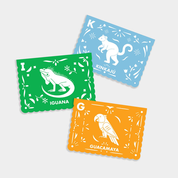 Spanish - English ABC Flash Cards - DIGS