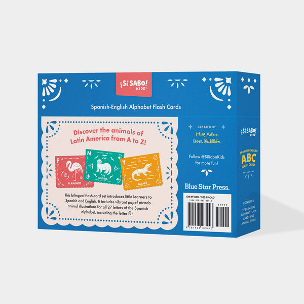 Spanish - English ABC Flash Cards - DIGS