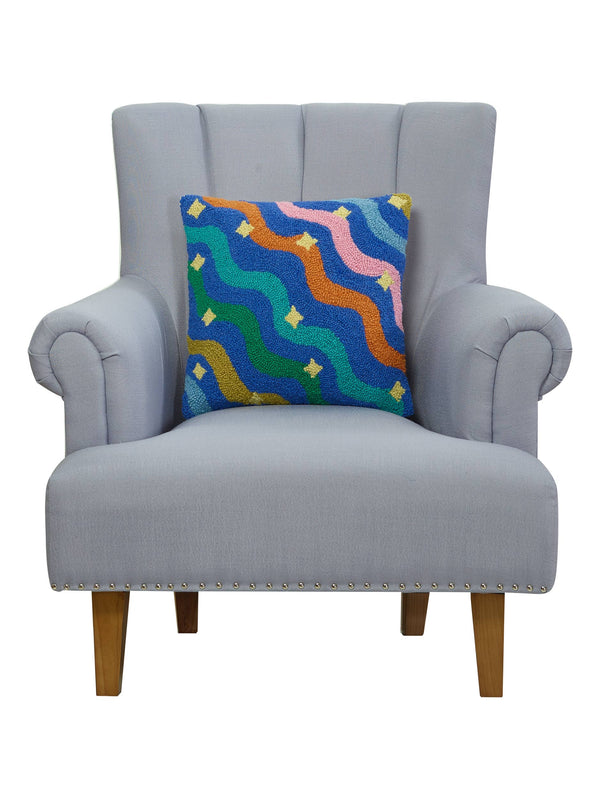 Sparkle Wave Hook Pillow - DIGS