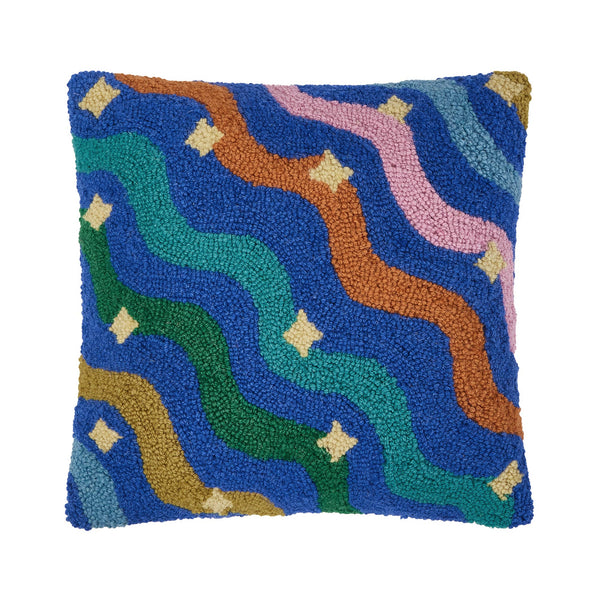 Sparkle Wave Hook Pillow - DIGS