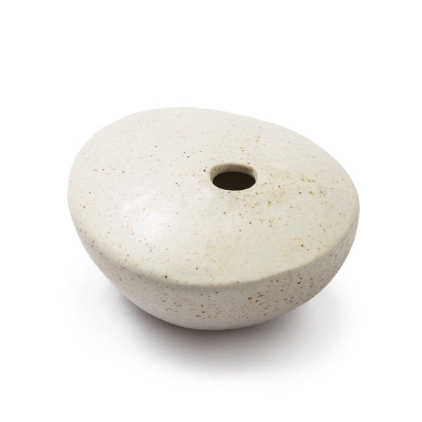 Speckled Ceramic Single Pod Vase - DIGS