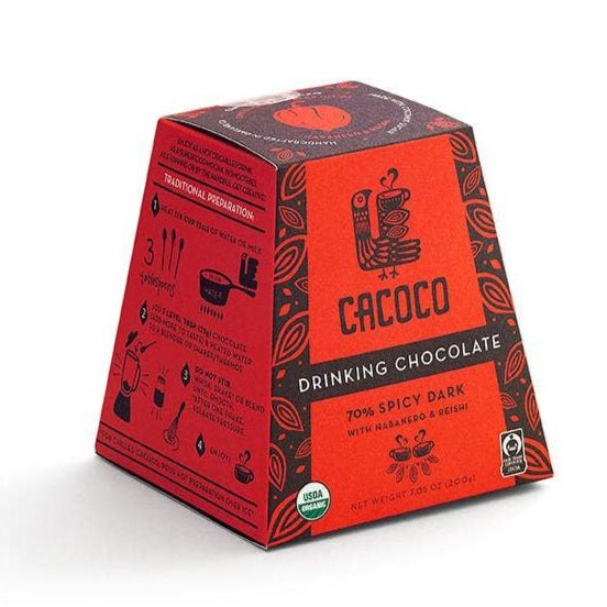 Spicy Dark Drinking Chocolate - 70% - DIGS