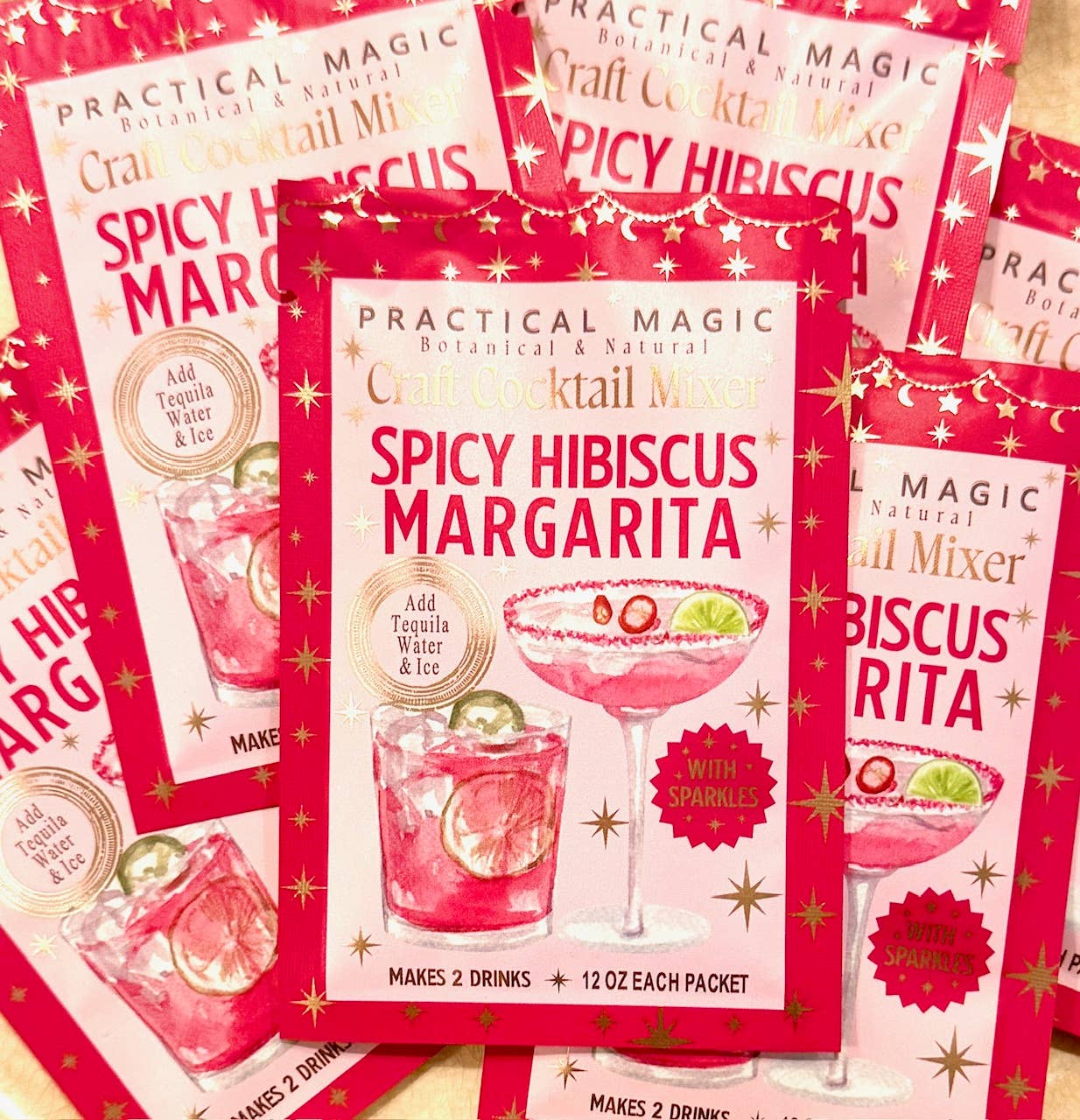 Spicy Hibiscus Sparkly Margarita - DIGS