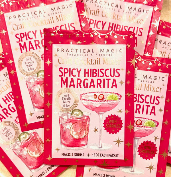 Spicy Hibiscus Sparkly Margarita - DIGS