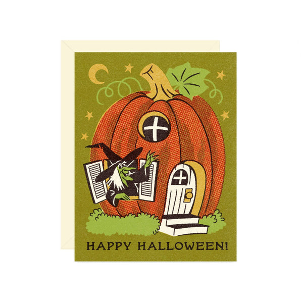 Spooky Home Halloween Card - DIGS