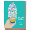 Sprinkle Cone Birthday Card - DIGS