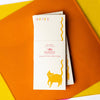 Squiggle Tail Cat Notepad - DIGS