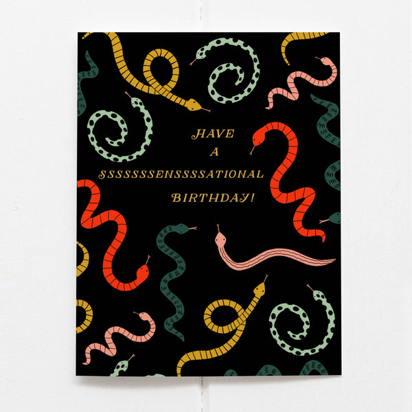 Sssensational Birthday Card - DIGS
