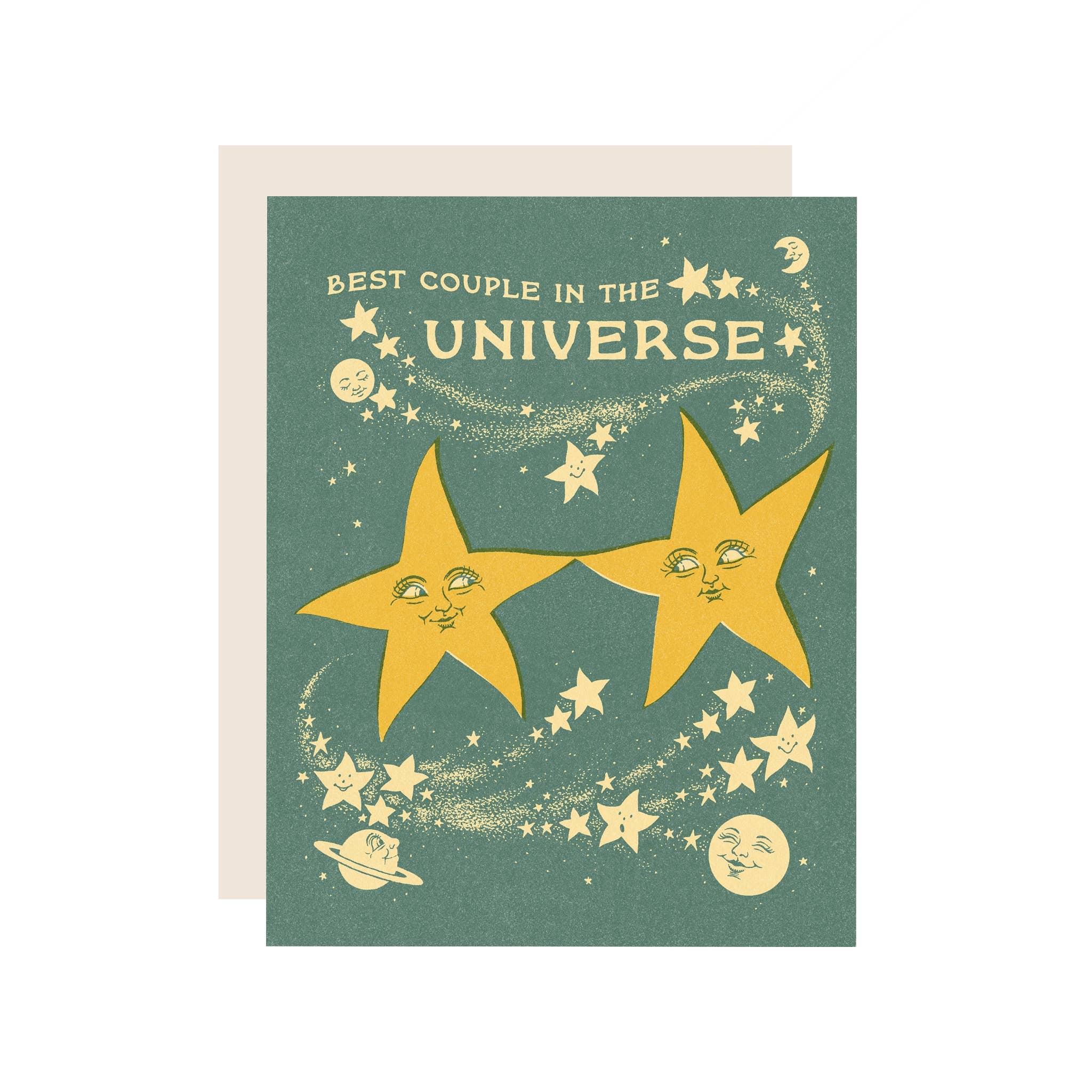 Star Couple Wedding Card - DIGS