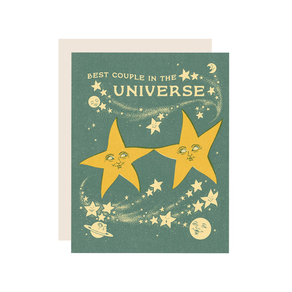 Star Couple Wedding Card - DIGS