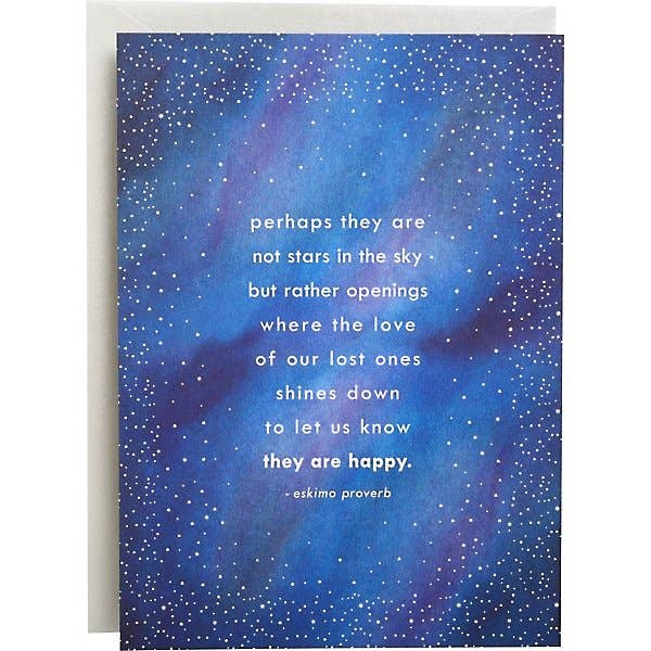 Stars Sympathy Card - DIGS