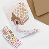 Sticker Scene Card - Gingerbread House - DIGS