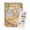 Sticker Scene Card - Mouse House - DIGS